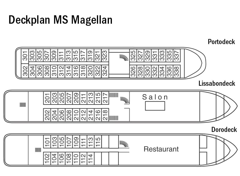 MS Magellan Deckplan