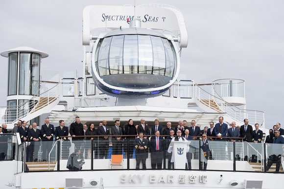 Meyer Werft: Spectrum of the Seas an Royal Caribbean übergeben