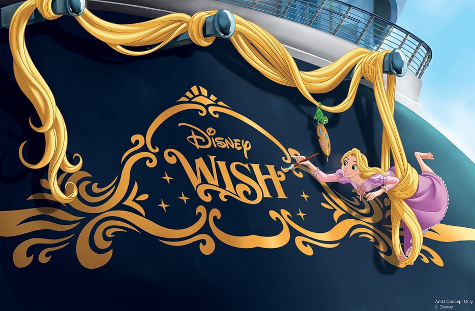 Disney Cruise Line neues Schiff trägt den Namen Disney Wish