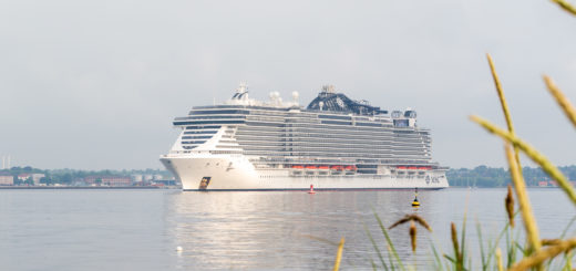 Die MSC Seaview erreicht Kiel und startet am 3. Juli ihre erste Ostsee-Kreuzfahrt