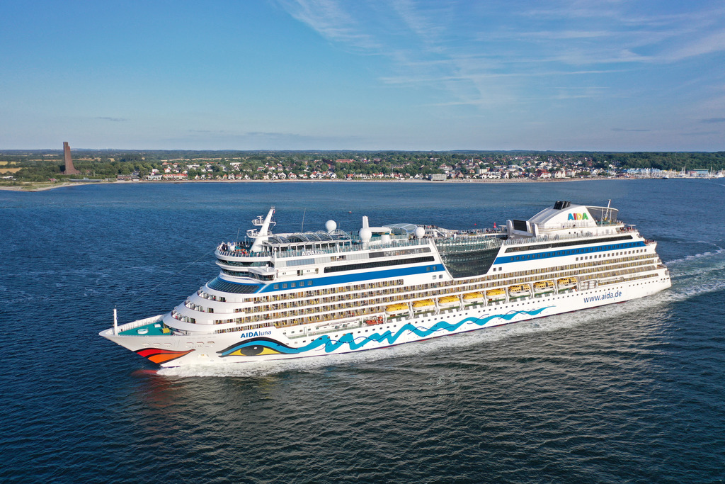 AIDA Cruises setzt mit AIDAluna zweites Kreuzfahrtschiff ab Kiel ein