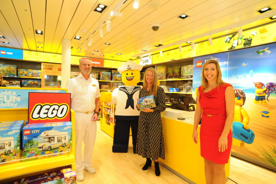 AIDA eröffnet weltweit ersten LEGO Store an Bord eines Kreuzfahrtschiffes