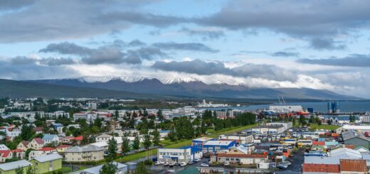 Hafen von Akureyri