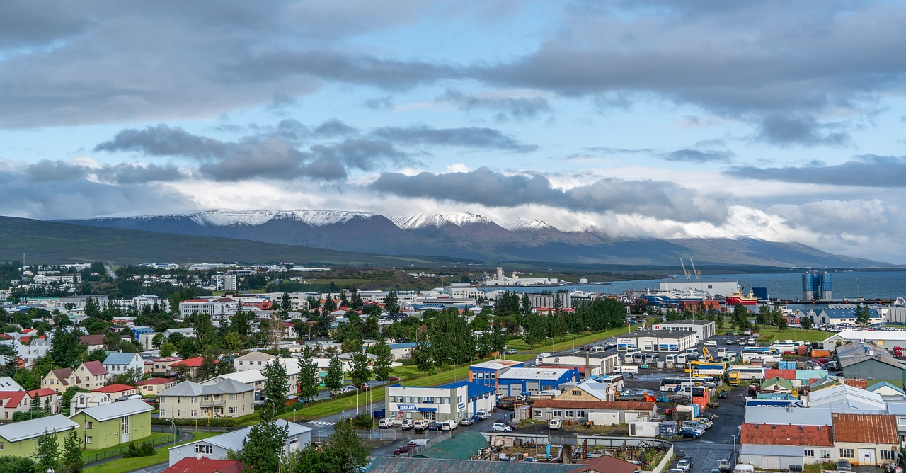 Hafen von Akureyri