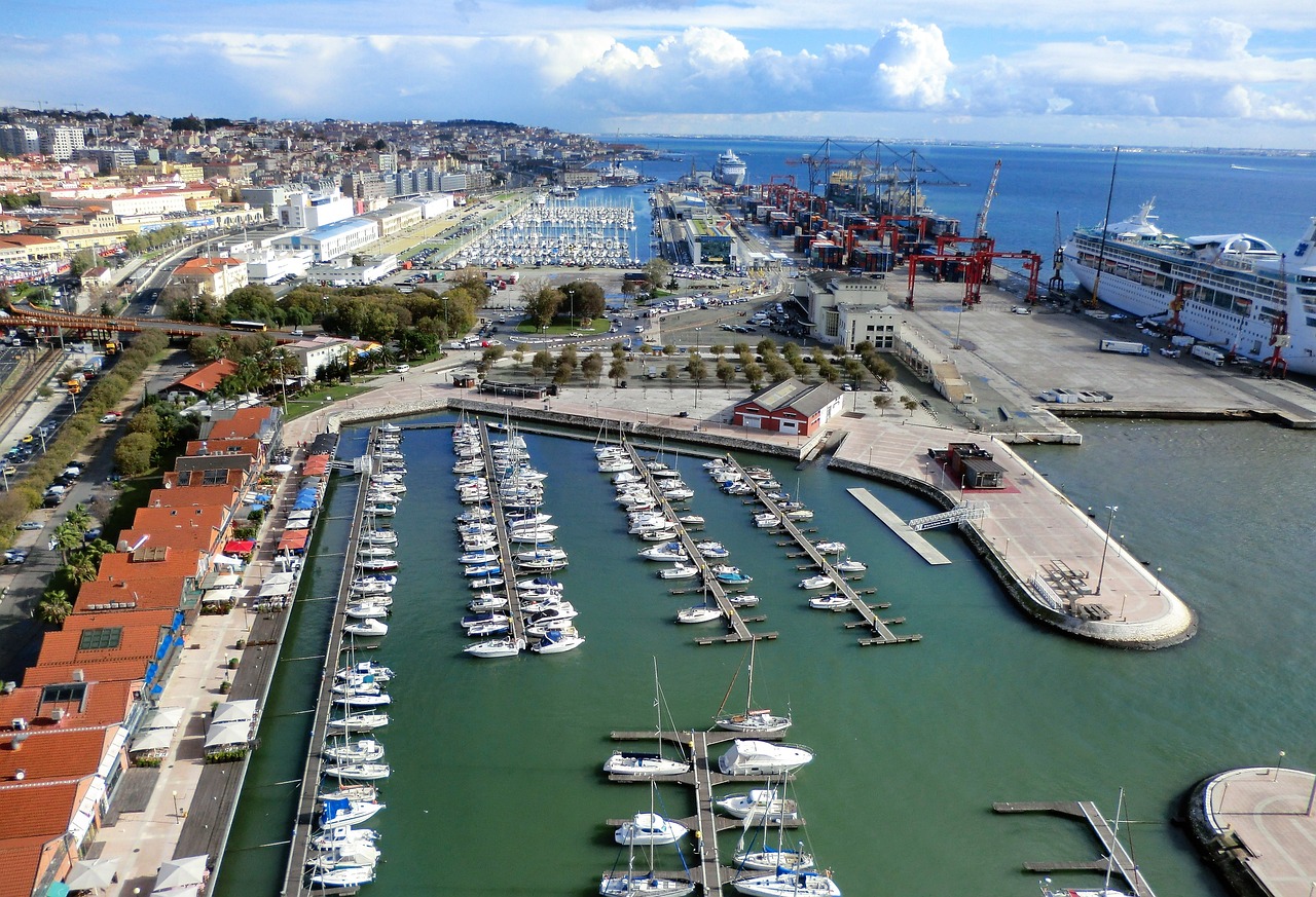 Hafen Lissabon